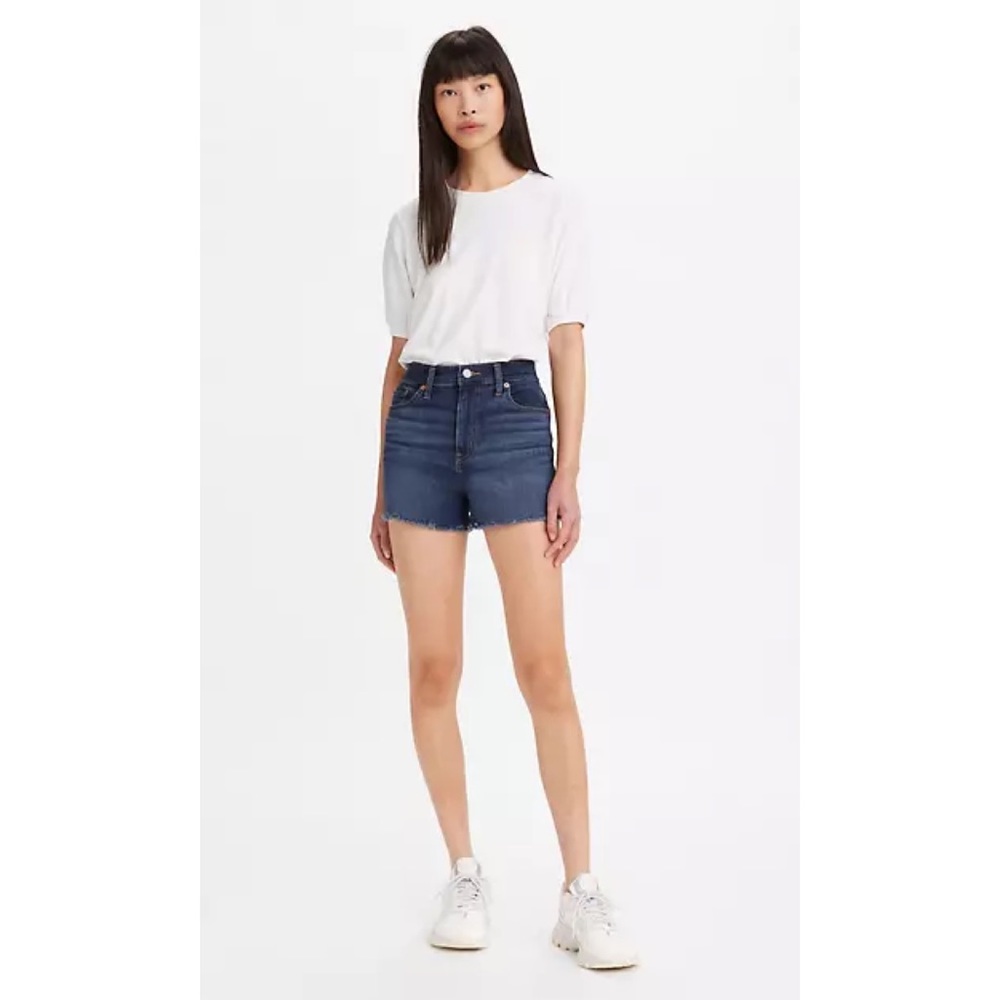 Levi’s High Rise Denim Shorts 25